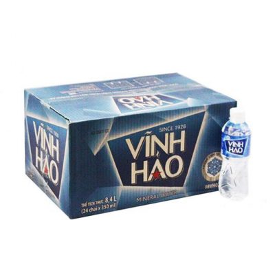 thùng nước Vĩnh Hảo 350ml