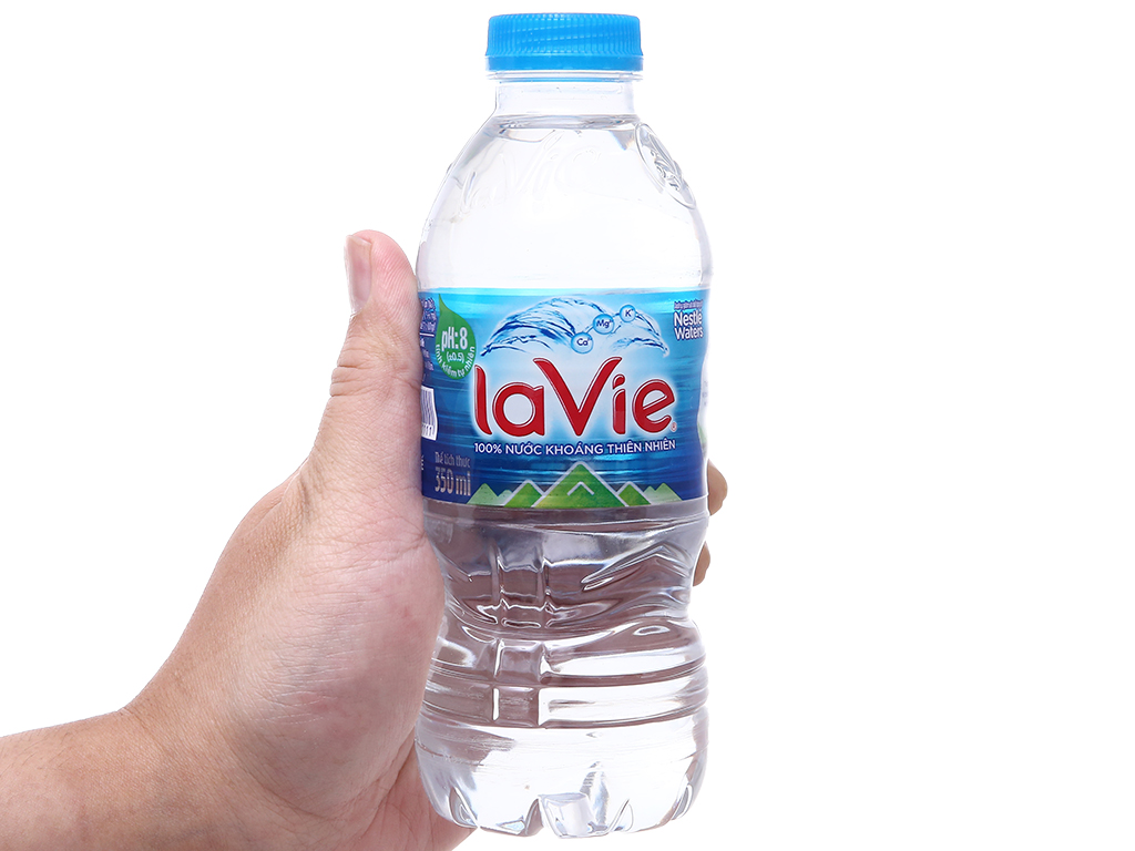 Nước suối LaVie chai nhỏ 350ml giá rẻ