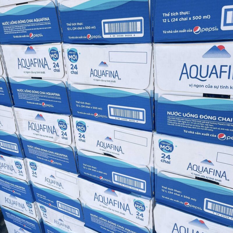 Giao sỉ thùng Nước suối Aquafina giá rẻ
