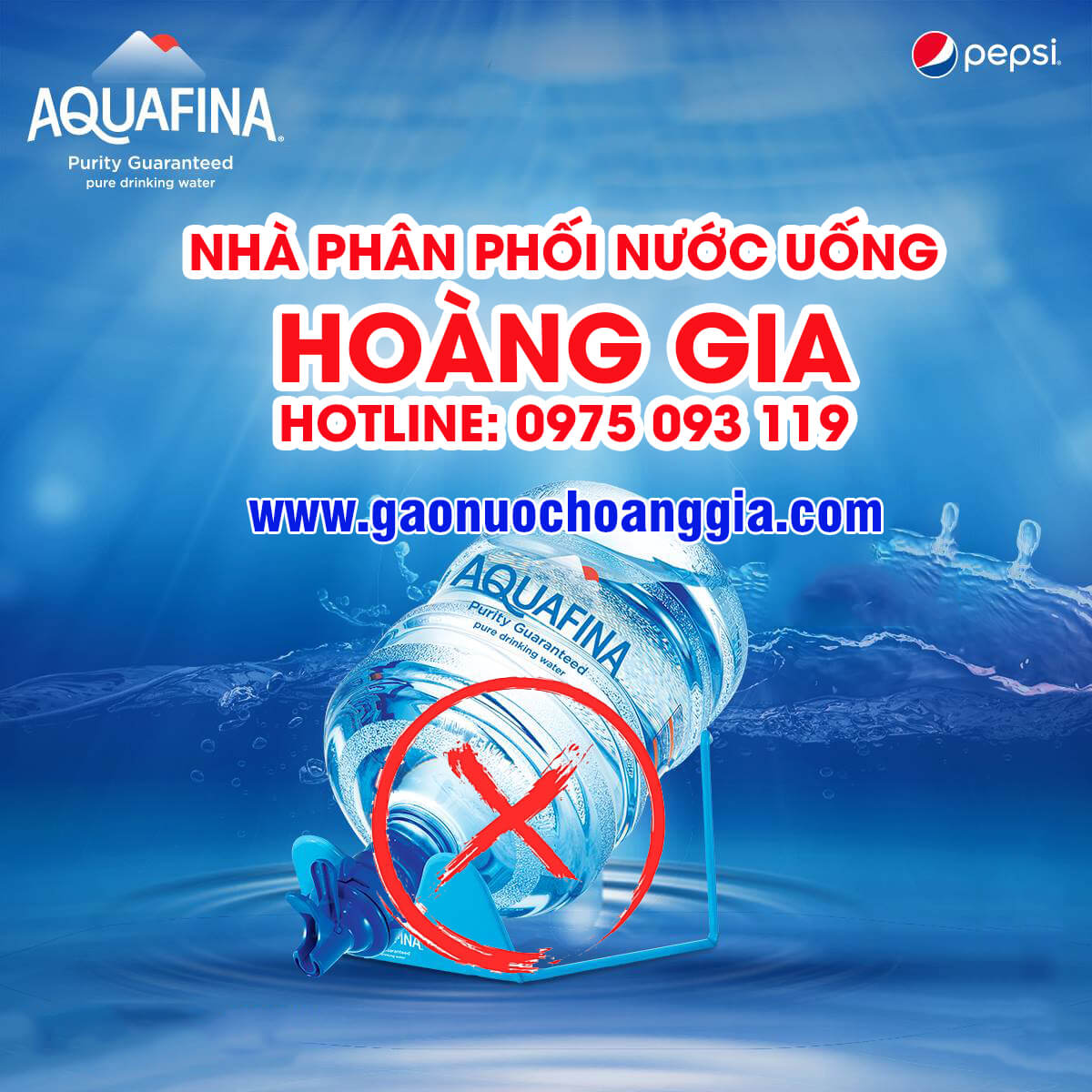 Nước Aquafina bình 20L