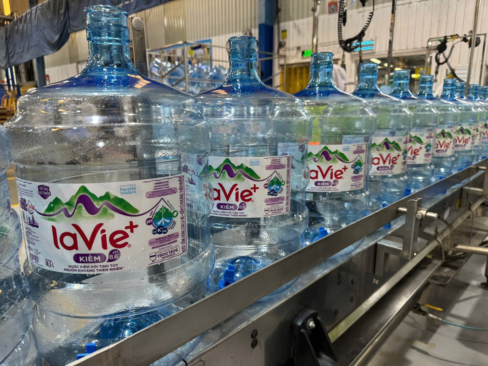 Nước LaVie kiềm đóng bình 18.5L chính hãng