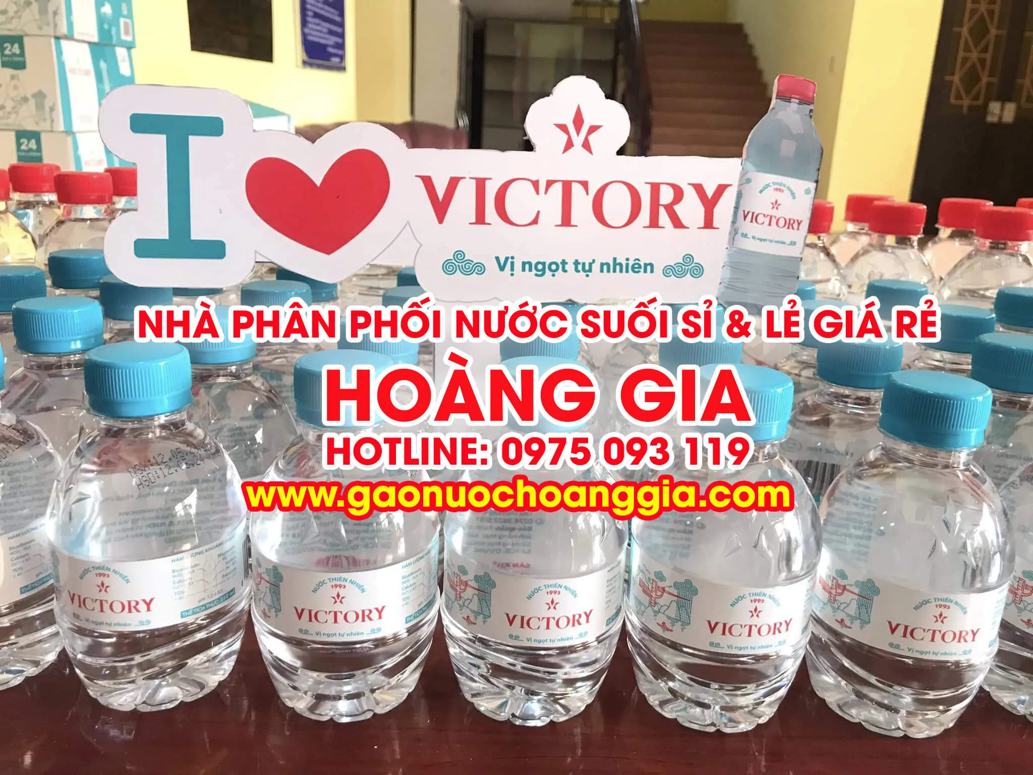 nước suối nhỏ Victory 250ml chính hãng 